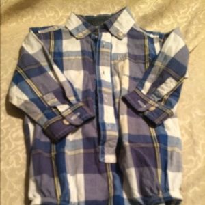 Cute baby boy polo onesie